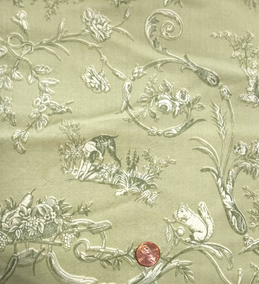 Olive Toile