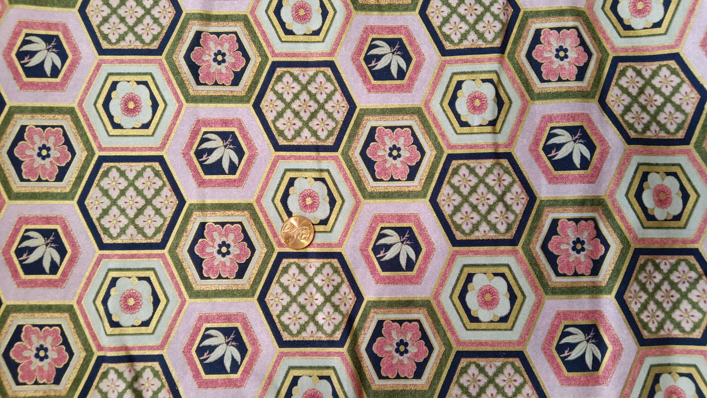 Pink Hexagons