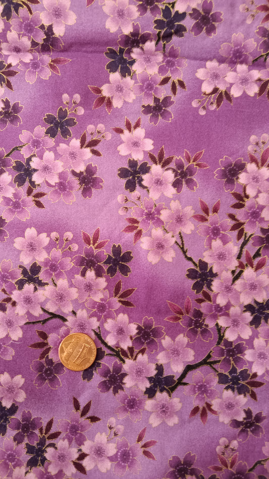 Purple Cherry Blossoms